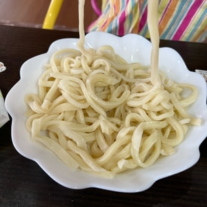 手打ちうどん★薄力粉だけで